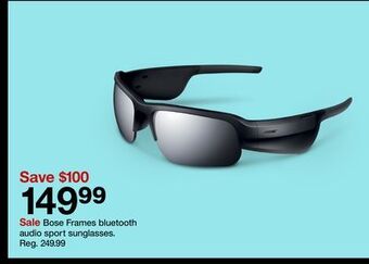 Target Bose frames bluetooth audio sport sunglasses offer