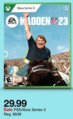 Target Ps5/xbox series x - madden 23 offer