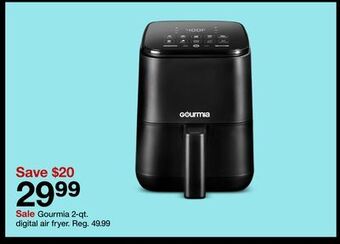Target Gourmia 2-qt. digital air fryer offer