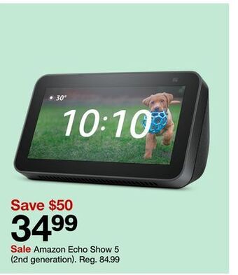 Target Amazon echo show 5 offer