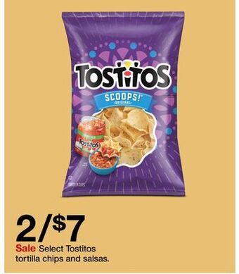 Target Select tostitos tortilla chips and salsas offer