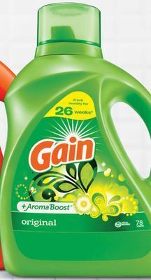 Target Gain 113-oz. liquid laundry detergent offer