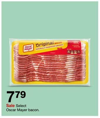Target Select oscar mayer bacon offer