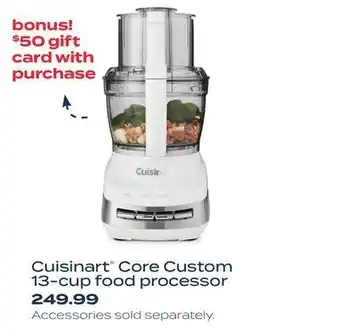 Bed Bath & Beyond Cuisinart® core custom™ multifunctional 13-cup food processor offer