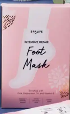 Spalife® 2-pack intensive repair foot mask
