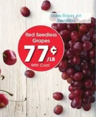 Red Seedless Grapes