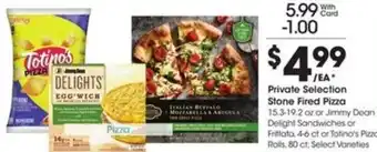Private Selection Stone Fired Pizza