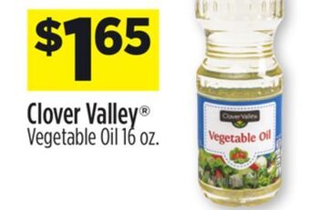Dollar General Clover valley® vegetable oil offer