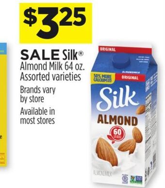 Dollar General Silk® almond milk offer