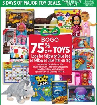 Dollar General Holiday toy offer