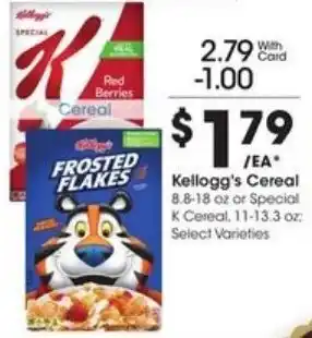 Fry's Kellogg's Cereal offer