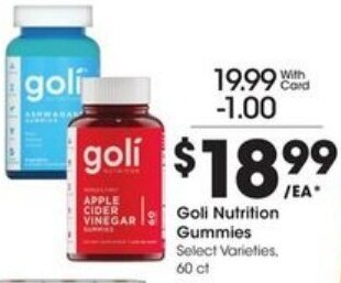 Fry's Goli Nutrition Gummies offer