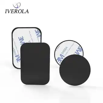 AliExpress Univerola mount metal plate with adhesive for magnetic mount car holder replacement metal plate kit magnet mobile phone stand offer