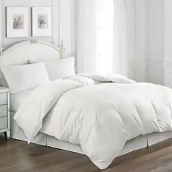 Kohl's Hotel suite white goose feather & down comforter offer