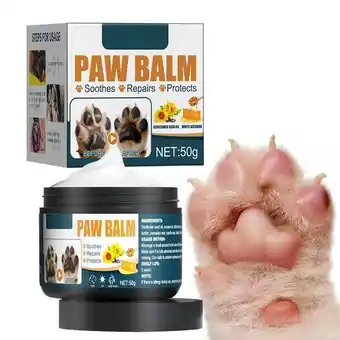AliExpress Pet paw balm 50g paw soother natural ingredients dog feet balm paw lotion soothing balm safe cream for dog cat puppy kitten offer