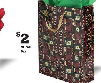 Family Dollar Xl gift bag offer