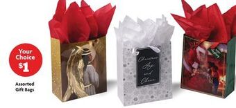 Family Dollar Assorted gift bags offer