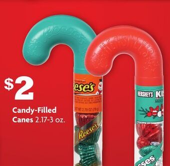 Family Dollar Candy-filled canes offer