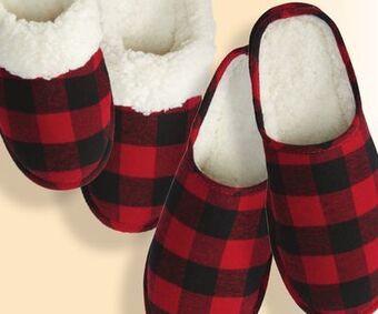 Family Dollar Men's slippers offer