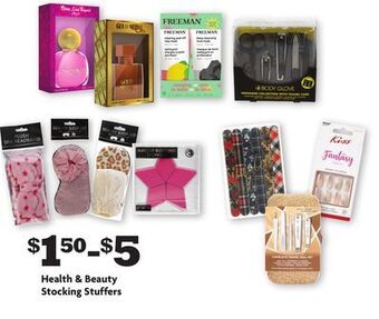 Family Dollar Health & beauty stocking stuffers offer