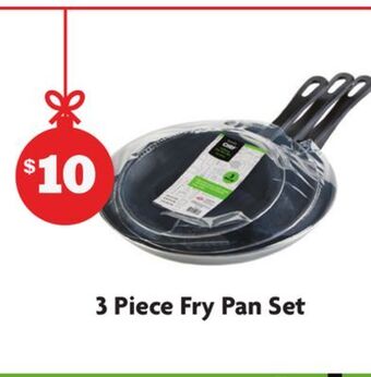 Family Dollar 3 piece fry pan set offer