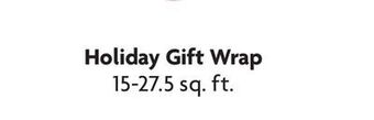 Family Dollar Holiday gift wrap offer