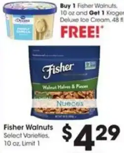 Fisher Walnuts 10 oz