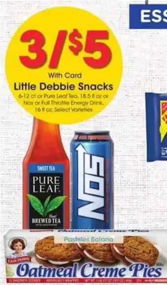 Fry's Little Debbie Snacks offer