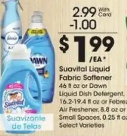 Suavital Liquid Fabric Softener