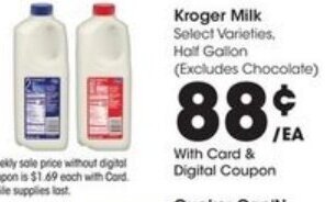 Kroger Kroger Milk offer