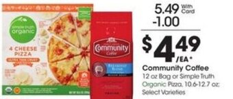 Kroger Community Coffee offer