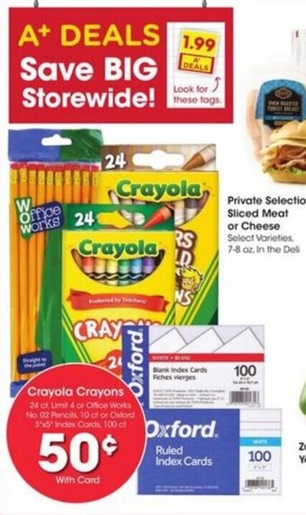 Kroger Crayola Crayons offer