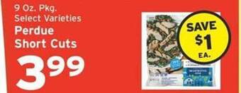 Hannaford Perdue short cuts offer
