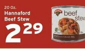 Hannaford Hannaford beef stew offer