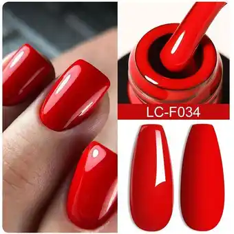 AliExpress Lilycute 7ml gel nail polish high saturation color for manicure vernis semi permanent nail art base top coat uv nail polish offer