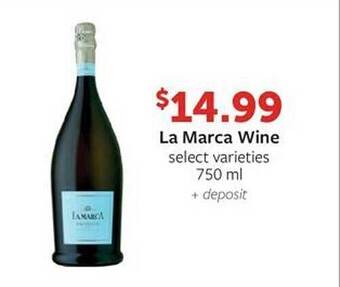 Fareway La marca wine offer