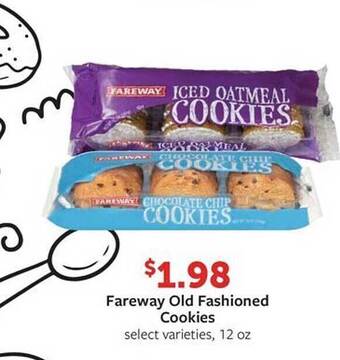 Fareway Fareway old fashioned cookies offer