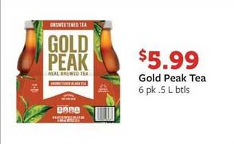 Fareway Gold peak tea offer
