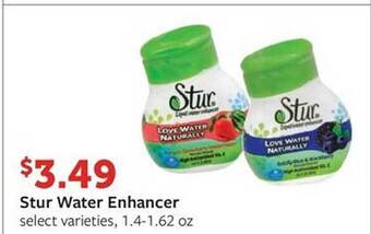 Fareway Stur water enhancer offer