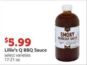 Fareway Lillie's q bbq sauce offer