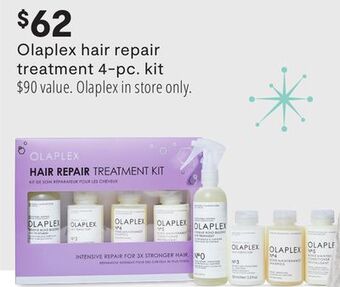 Olaplex hair repair treatment 4-pc. kit