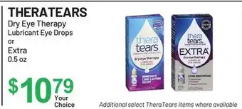Theratears dry eye therapy lubricant eye drops or extra