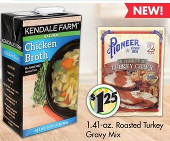 Dollar Tree 1.41-oz. roasted turkey gravy mix offer