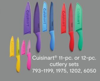 JC Penney Cuisinart® 11-pc. or 12-pc. cutlery sets offer