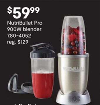 JC Penney Nutribullet pro 900w blender offer