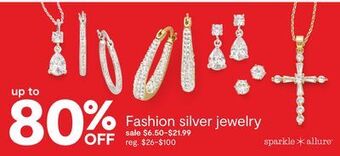 JC Penney Fashion silver jewelry offer