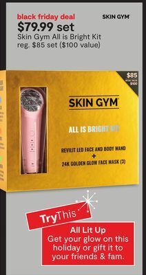 JC Penney Skin gym all is bright kit offer