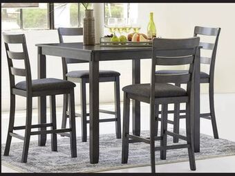 JC Penney Signature design by ashley brisben 5-pc. counter height dining set offer