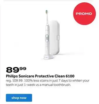 Bed Bath & Beyond Philips sonicare protective clean 6100 offer