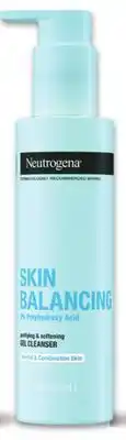 Neutrogena® skin balancing gel cleanser